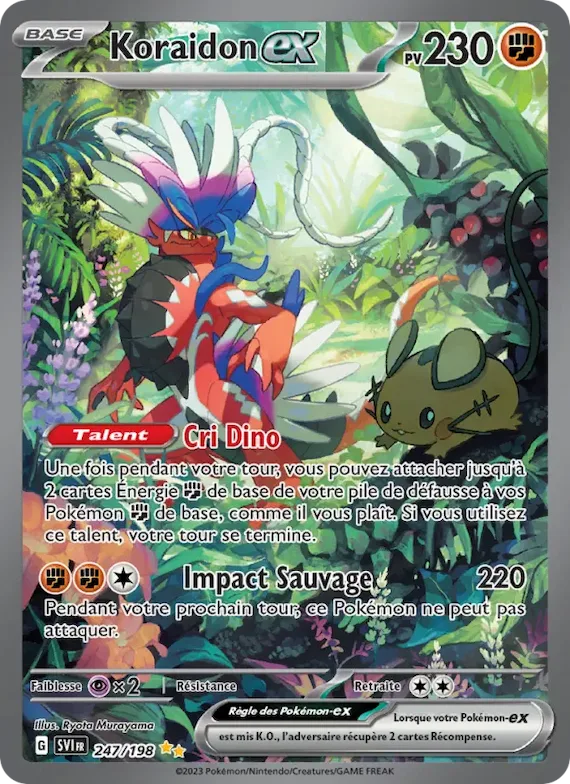Koraidon-ex 247 – Écarlate et Violet