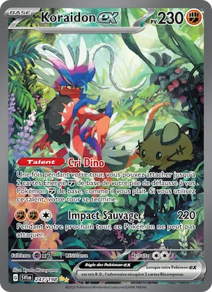 Koraidon-ex 247 – Écarlate et Violet