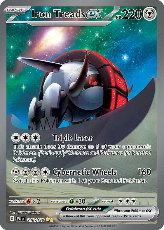 Iron Treads ex #248 – Scarlet & Violet