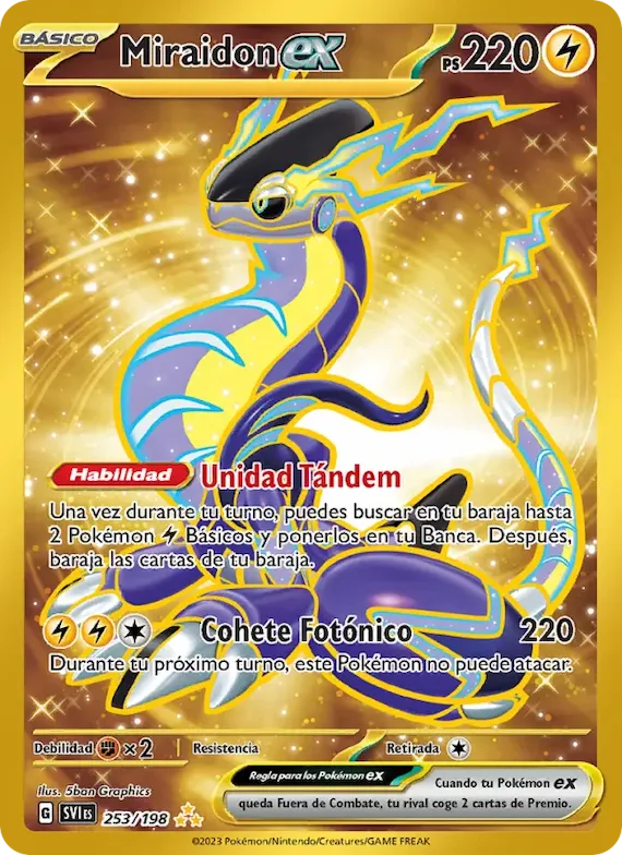 Miraidon ex 253 – Escarlata y Púrpura