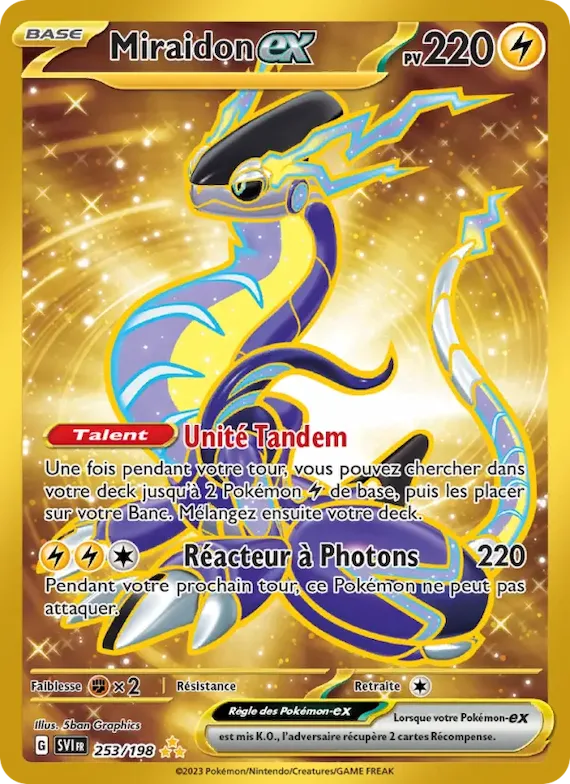 Miraidon-ex 253 – Écarlate et Violet