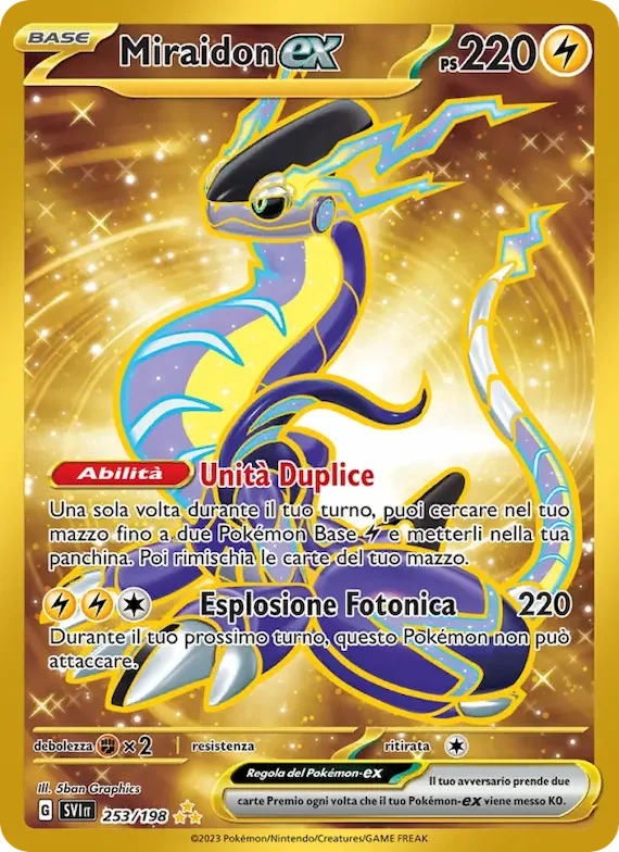 Miraidon-ex 253 – Scarlatto e Violetto