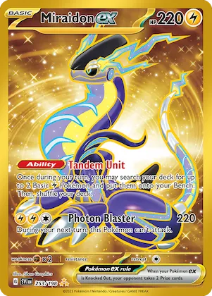 Miraidon ex #253 – Scarlet & Violet