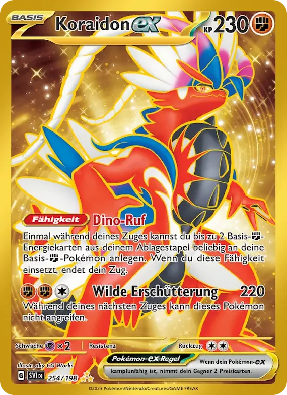 Koraidon-ex 254 – Karmesin & Purpur