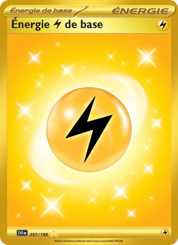 Énergie Lightning de base 257 – Écarlate et Violet