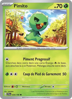 Pimito n° 28 – Écarlate et Violet