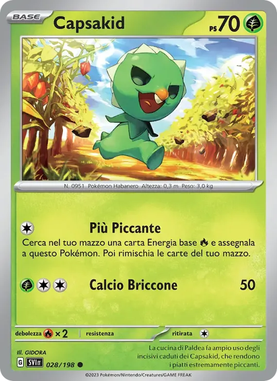 Capsakid 28 – Scarlatto e Violetto