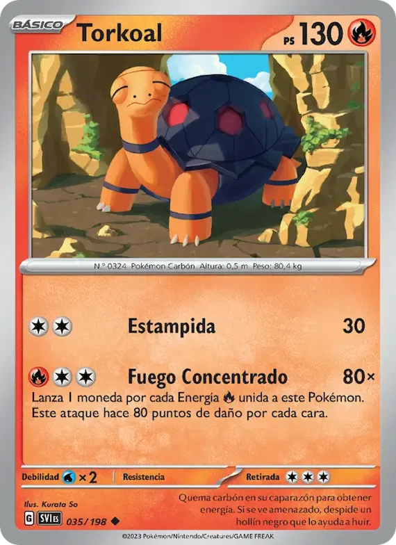 Torkoal 35 – Escarlata y Púrpura