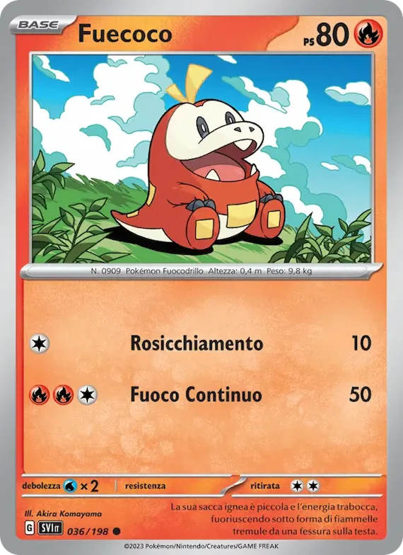 Fuecoco 36 – Scarlatto e Violetto