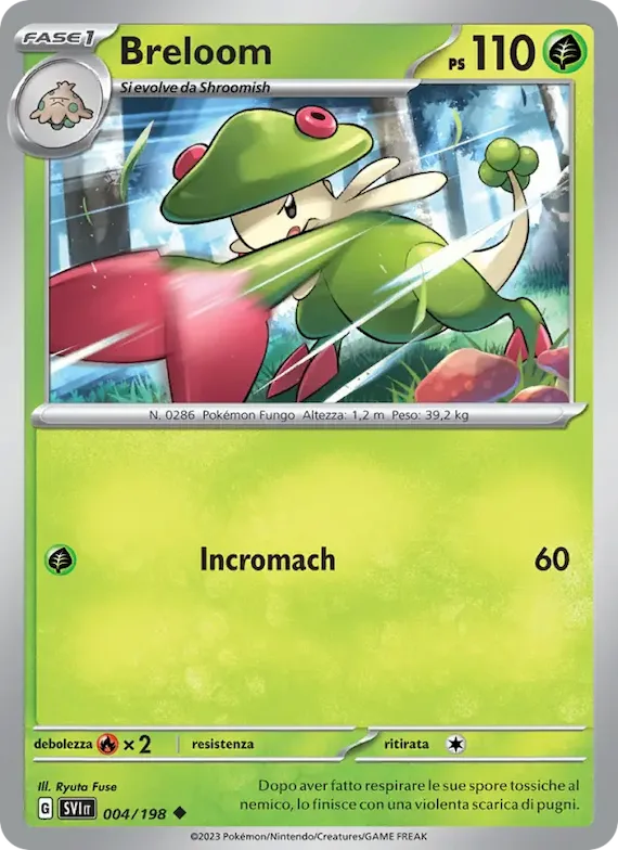 Breloom 4 – Scarlatto e Violetto