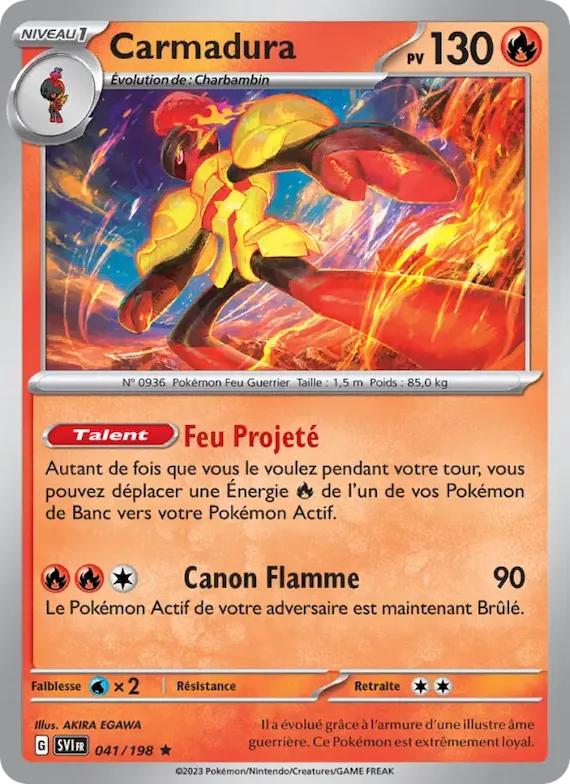Carmadura 41 – Écarlate et Violet