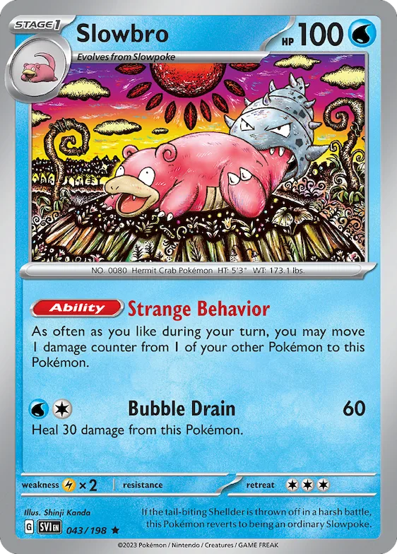 Slowbro 43 – Escarlate e Violeta