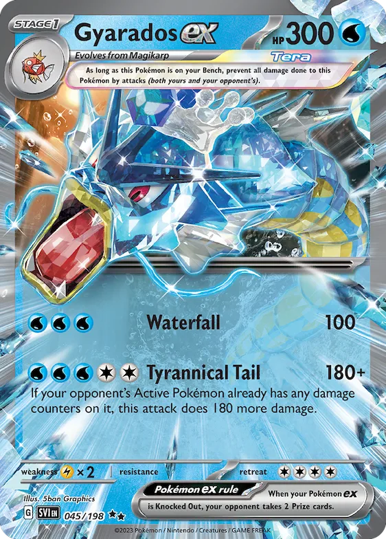 Gyarados ex #45 – Scarlet & Violet