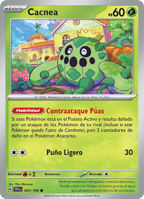 Cacnea 5 – Escarlata y Púrpura