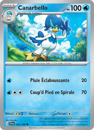 Canarbello n° 53 – Écarlate et Violet