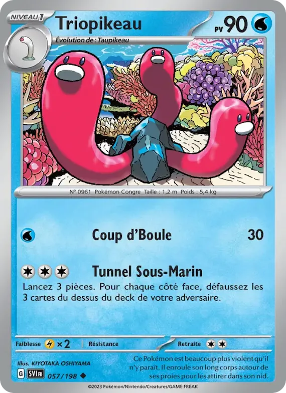 Triopikeau 57 – Écarlate et Violet