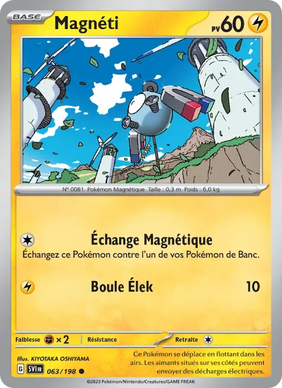 Magnéti 63 – Écarlate et Violet