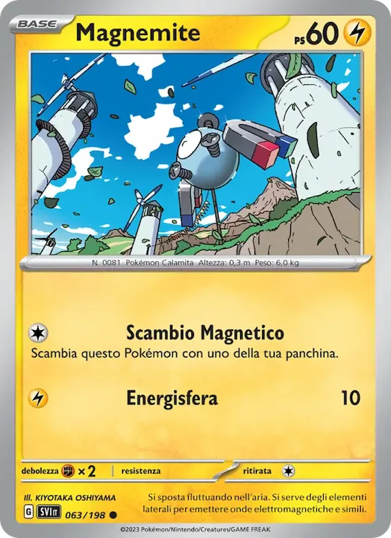 Magnemite 63 – Scarlatto e Violetto
