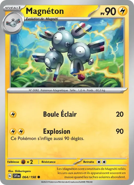 Magnéton 64 – Écarlate et Violet