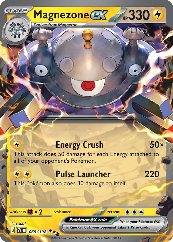 Magnezone ex #65 – Scarlet & Violet