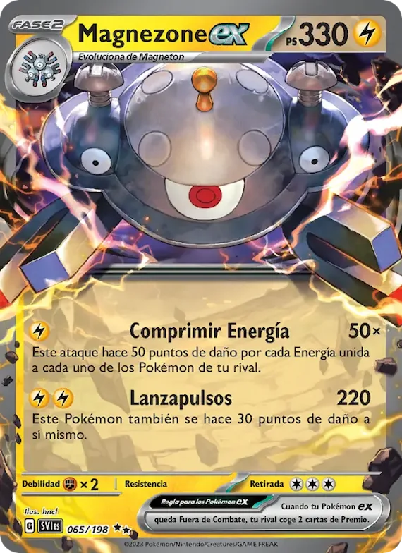 Magnezone ex 65 – Escarlata y Púrpura