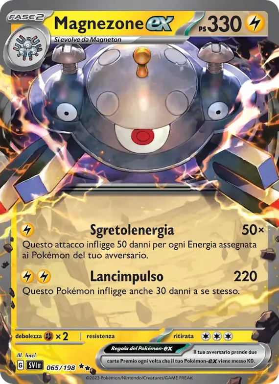 Magnezone-ex 65 – Scarlatto e Violetto