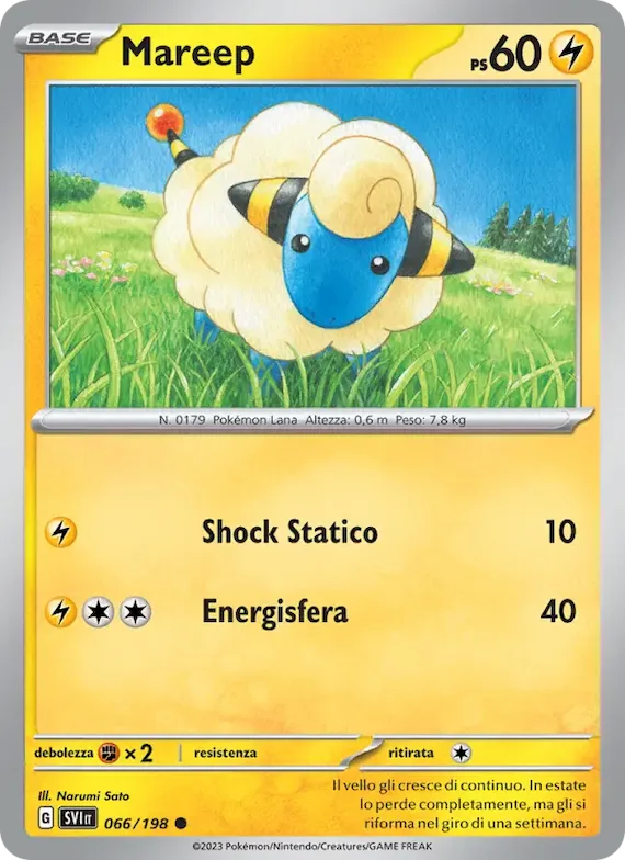 Mareep 66 – Scarlatto e Violetto