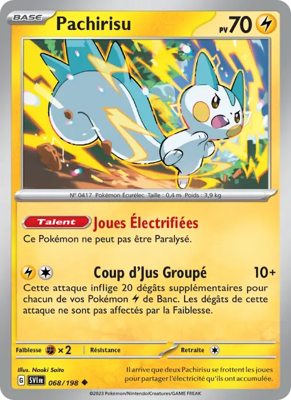 Pachirisu 68 – Écarlate et Violet