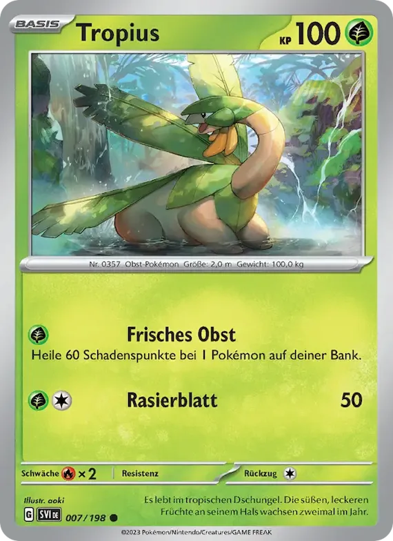Tropius 7 – Karmesin & Purpur