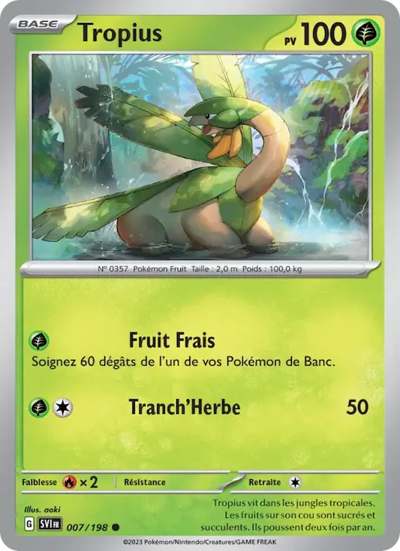 Tropius 7 – Écarlate et Violet