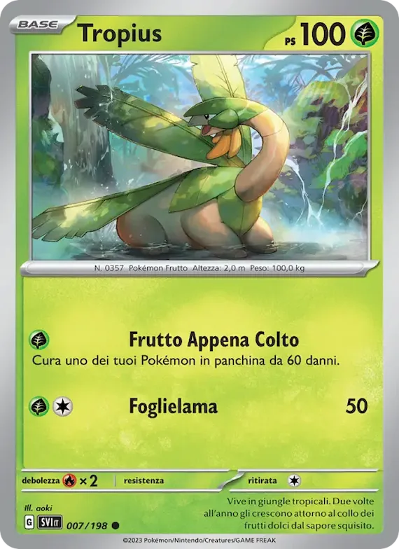 Tropius 7 – Scarlatto e Violetto