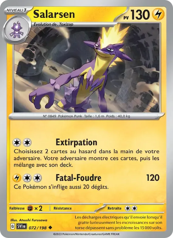 Salarsen 72 – Écarlate et Violet