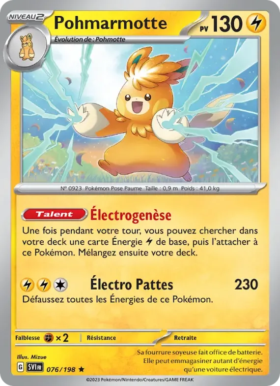 Pohmarmotte 76 – Écarlate et Violet