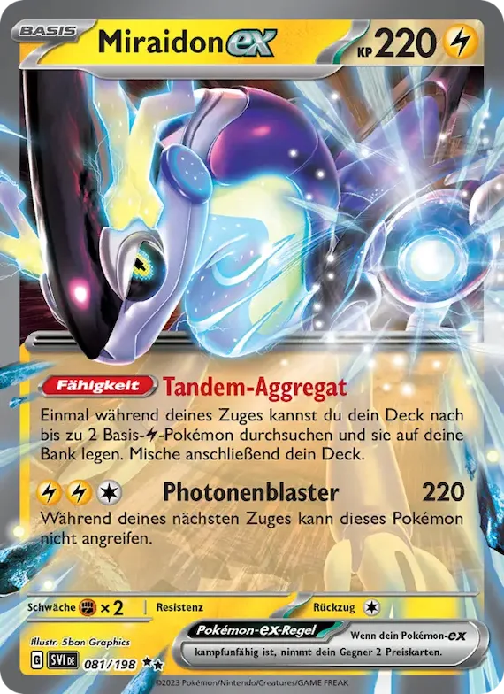 Miraidon-ex 81 – Karmesin & Purpur