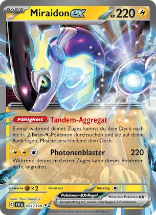 Miraidon-ex Nr. 81 – Karmesin & Purpur