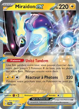 Miraidon-ex n° 81 – Écarlate et Violet