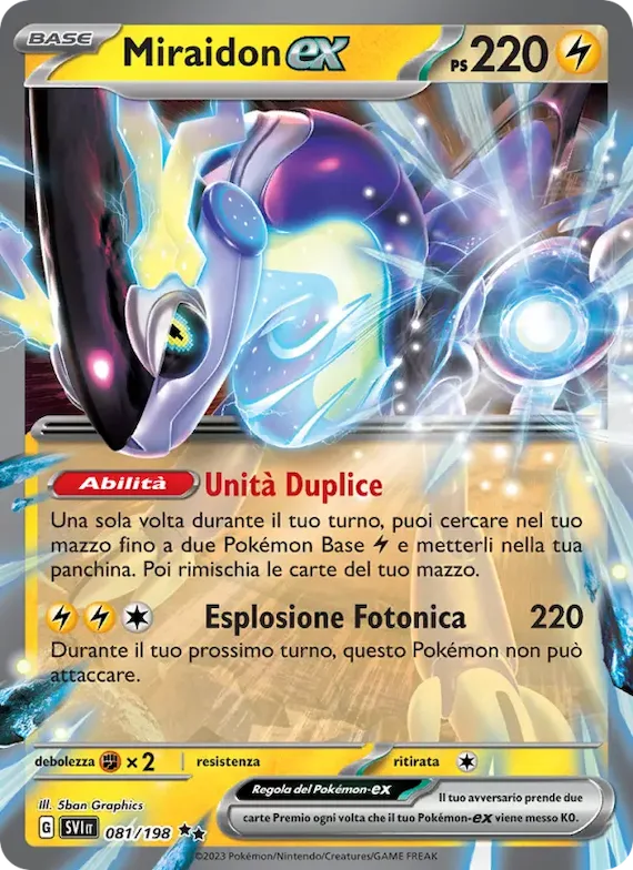 Miraidon-ex 81 – Scarlatto e Violetto