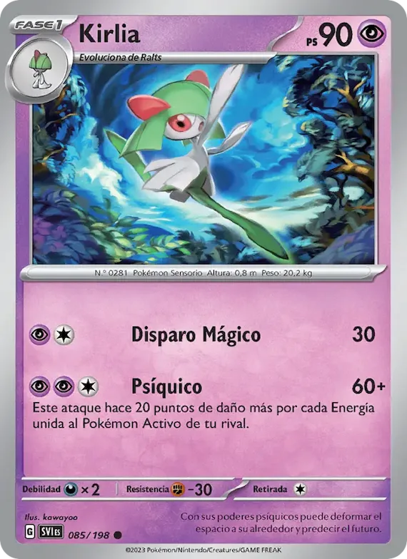 Kirlia 85 – Escarlata y Púrpura