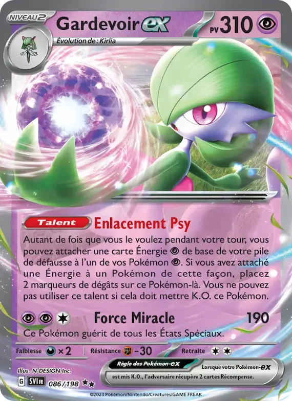 Gardevoir-ex 86 – Écarlate et Violet