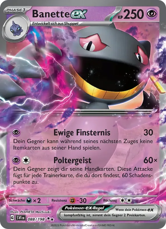 Banette-ex 88 – Karmesin & Purpur