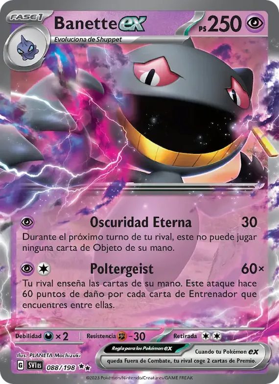 Banette ex 88 – Escarlata y Púrpura