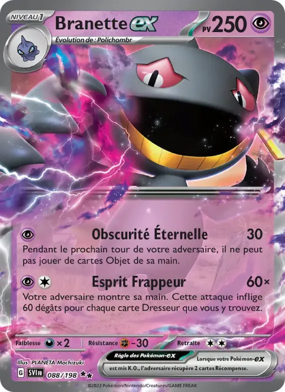 Branette-ex 88 – Écarlate et Violet