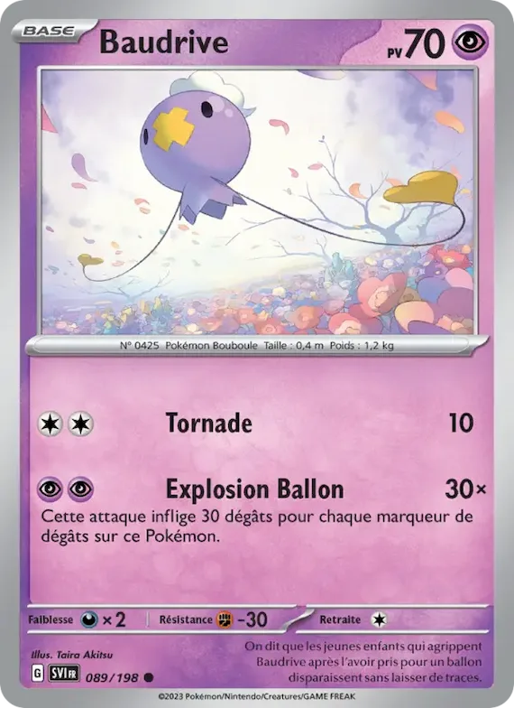 Baudrive 89 – Écarlate et Violet