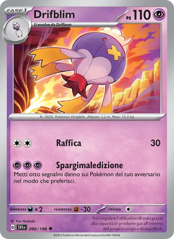 Drifblim 90 – Scarlatto e Violetto