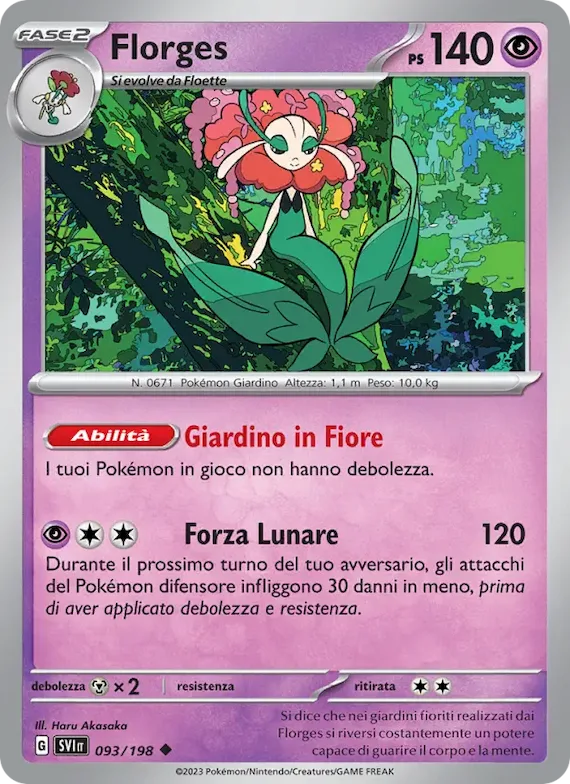 Florges 93 – Scarlatto e Violetto