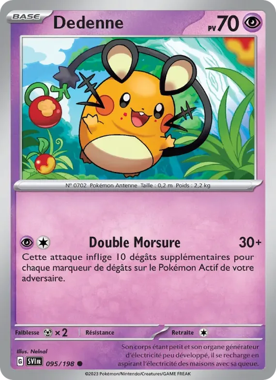 Dedenne 95 – Écarlate et Violet
