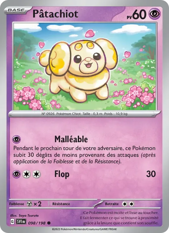 Pâtachiot 98 – Écarlate et Violet