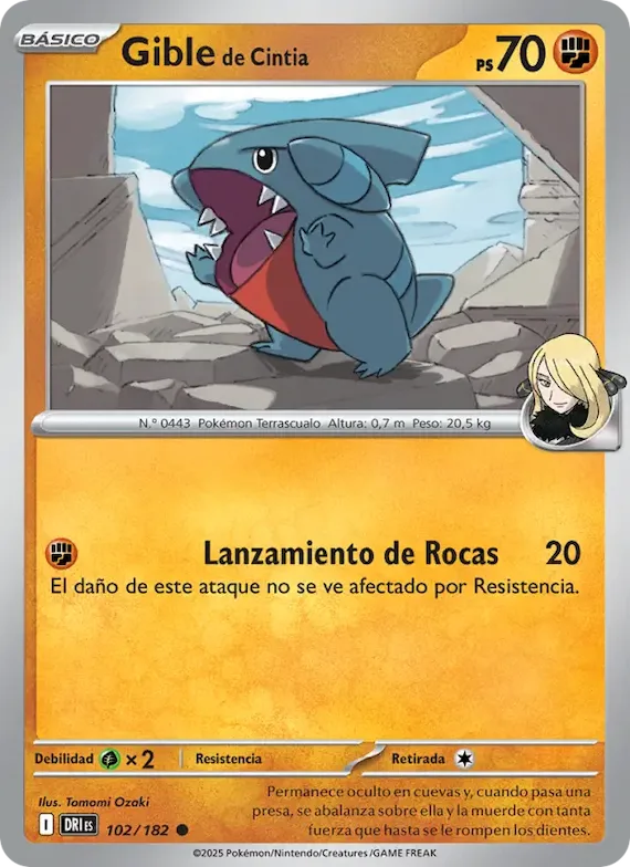 Gible de Cintia 102 – Rivales Predestinados
