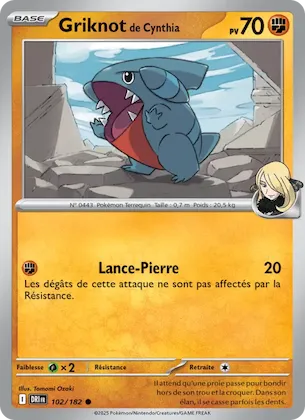 Griknot de Cynthia n° 102 – Rivalités Destinées