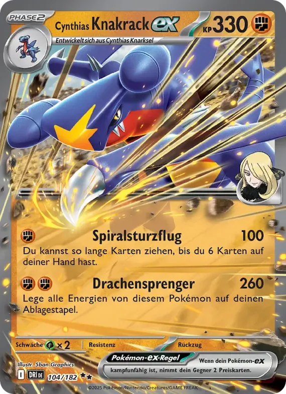 Cynthias Knakrack-ex 104 – Ewige Rivalen